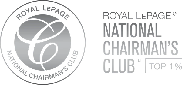 Royal LePage National Chairman’s Club badge, national top 1 %